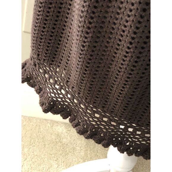 Cynthia Steffe Brown sweater dress. - Picture 5 of 9